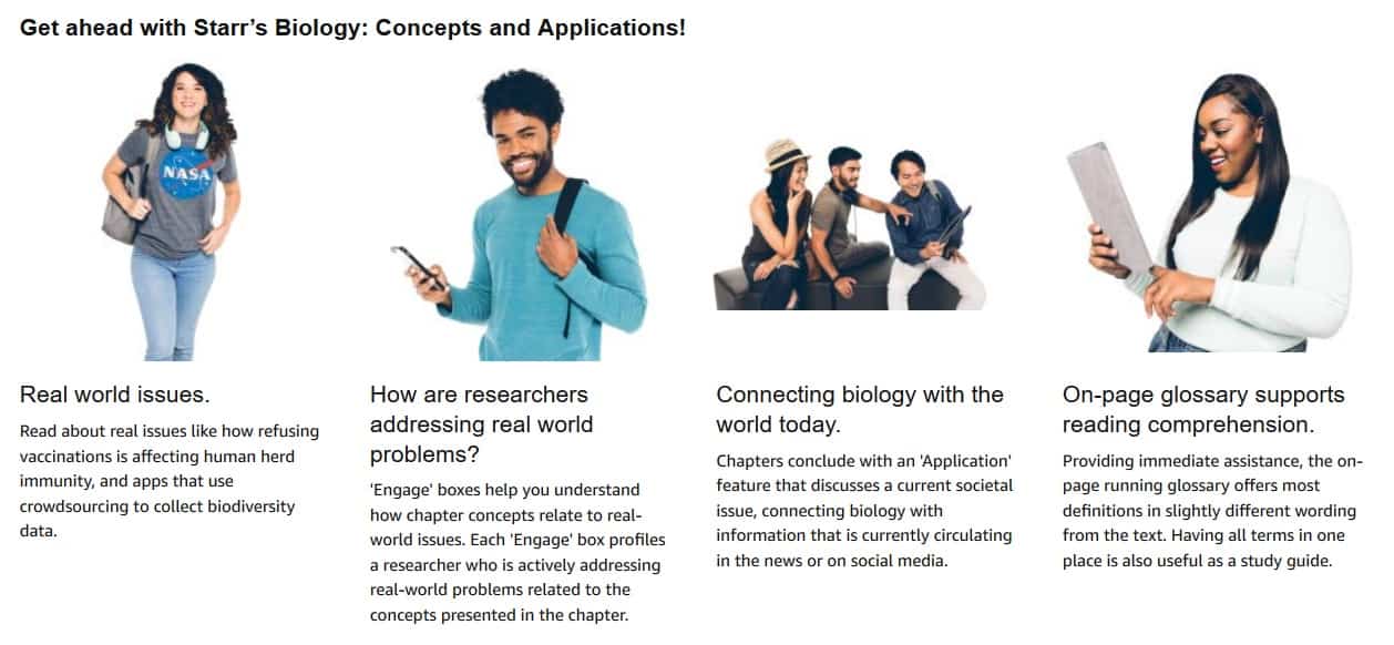 starrs biology concepts and applications