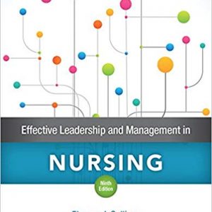 Effective Leadership and Management in Nursing (9th Edition) - eBook