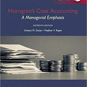 Horngren's Cost Accounting: A Managerial Emphasis, (Global Edition) - eBook