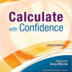 calculate with confidence 6th ed