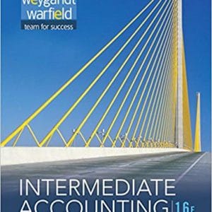 Intermediate Accounting (16th Edition) - eBook