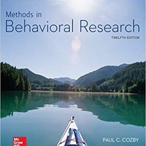 Methods in Behavioral Research (12th Edition) - eBook