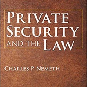 Private Security and the Law (5th Edition) - eBook
