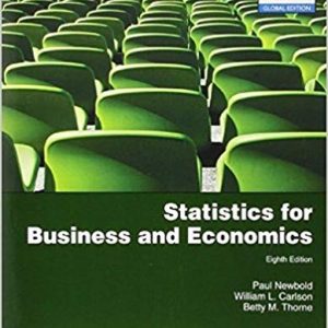 Statistics for Business and Economics 8th Edition