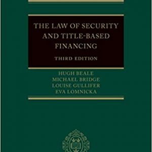 The Law of Security and Title-Based Financing (3rd Edition) - eBook