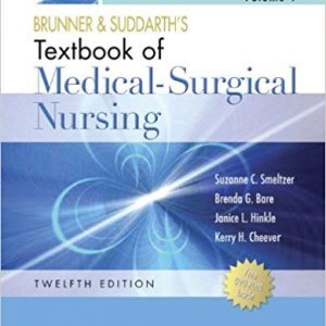 Brunner and Suddarth's Textbook of Medical-Surgical Nursing (12th Edition) - eBook