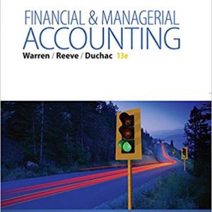 Financial & Managerial Accounting (13th Edition) - eBook