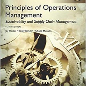 Principles of Operations Management 10e