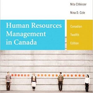 Human Resources Management in Canada (12th Edition) - eBook