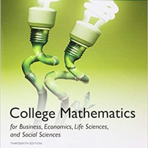 College Mathematics for Business, Economics, Life Sciences and Social Sciences, (13th Edition) - eBook