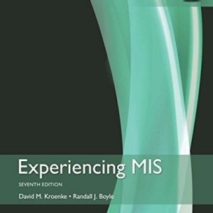 Experiencing MIS (7th Edition) - eBook