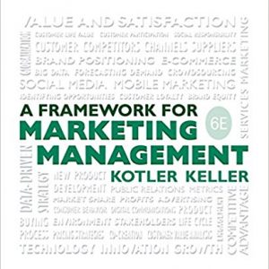 Framework for Marketing Management (6th Edition) - eBook