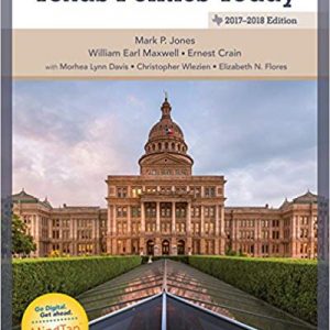 Texas Politics Today - 2017-2018 (18th Edition) - eBook