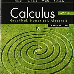 Calculus: Graphical, Numerical, Algebraic (4th Edition) -eBook