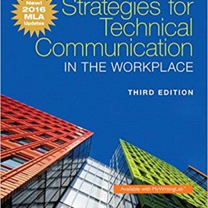 Strategies for Technical Communication in the Workplace (3rd Edition) - eBook