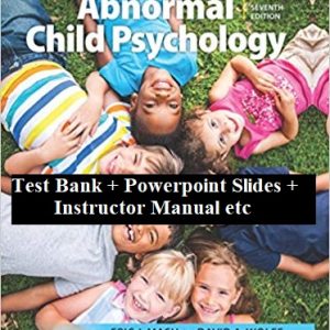 Abnormal-Child-Psychology-7th-Edition-testbank