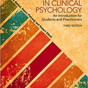 Research Methods in Clinical Psychology: An Introduction for Students and Practitioners (3rd Edition) - eBook