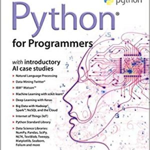Python for Programmers: with Big Data and Artificial Intelligence Case Studies - eBook