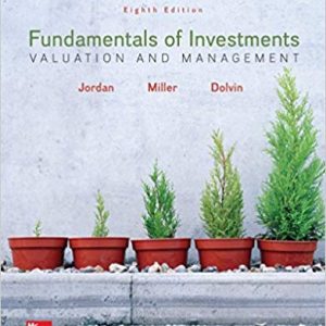 Fundamentals of Investments: Valuation and Management (8th Edition) - eBook