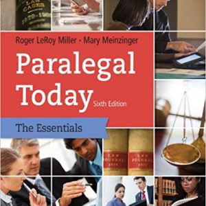 Paralegal Today: The Essentials (6th Edition) - eBook