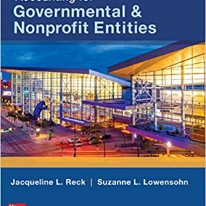 Accounting for Governmental & Nonprofit Entities (17th Edition) - eBook