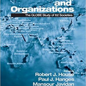 Culture, Leadership, and Organizations: The GLOBE Study of 62 Societies - eBook