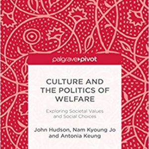 Culture and the Politics of Welfare: Exploring Societal Values and Social Choices -eBook