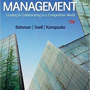 Management: Leading & Collaborating in a Competitive World (13th Edition) - eBook