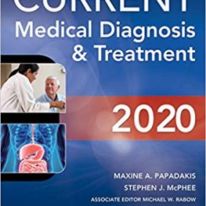 CURRENT Medical Diagnosis and Treatment 2020 (59th Edition) -eBook