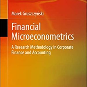 Financial Microeconometrics: A Research Methodology in Corporate Finance and Accounting - eBook