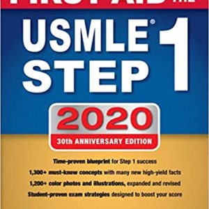First Aid for the USMLE Step 1 2020 (30th Edition) - eBook