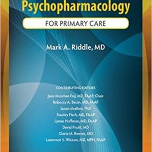 Pediatric Psychopharmacology For Primary Care - eBook