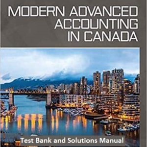 Test-Bank-and-Solutions-Modern-Advanced-Accounting-in-Canada-9e