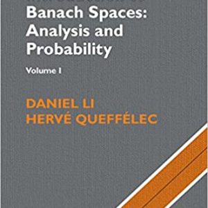 Introduction to Banach Spaces: Analysis and Probability (Volume 1) - eBook