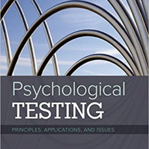 Psychological Testing: Principles, Applications and Issues (9th Edition) - eBook
