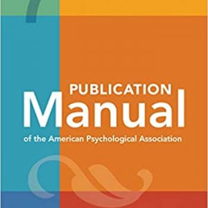 Publication Manual of the American Psychological Association (7th Edition) - eBook