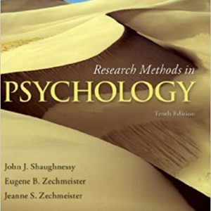 Research Methods In Psychology (10th Edition) - eBook