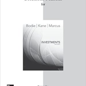 Solutions Manual for Investments (10th Edition) - eBook