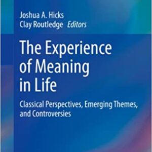 The Experience of Meaning in Life: Classical Perspectives, Emerging Themes, and Controversies - eBook