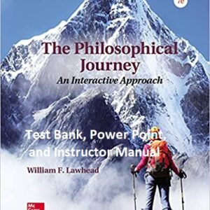 The Philosophical Journey An Interactive Approach 7e testbank