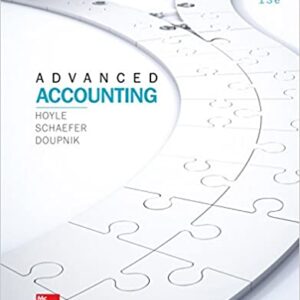 Advanced Accounting (13th Edition) - eBook