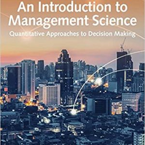 An Introduction to Management Science: Quantitative Approaches to Decision Making (15th Edition) - eBook
