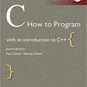 C How to Program (Global-8th Edition) - eBook