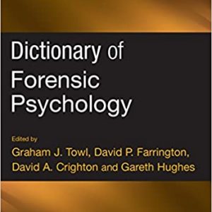 Dictionary of Forensic Psychology - eBook