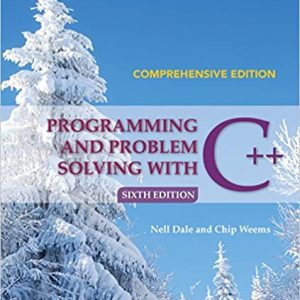 Programming and Problem Solving with C++: Comprehensive (6th Edition) - eBook