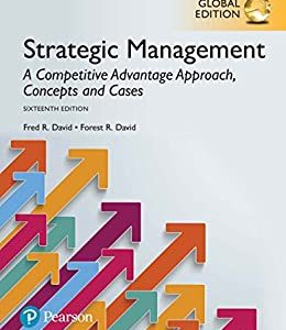 Strategic Management: A Competitive Advantage Approach, Concepts and Cases (16th Global Edition) - eBook
