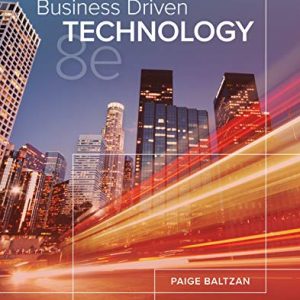 Business Driven Technology (8th Edition)- eBook
