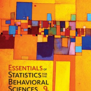 Essentials of Statistics for The Behavioral Sciences 9e pdf