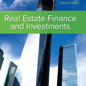 Real Estate Finance and Investments 15e pdf
