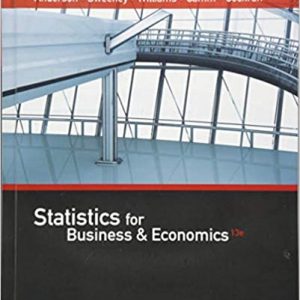 Statistics for Business & Economics 13e revised